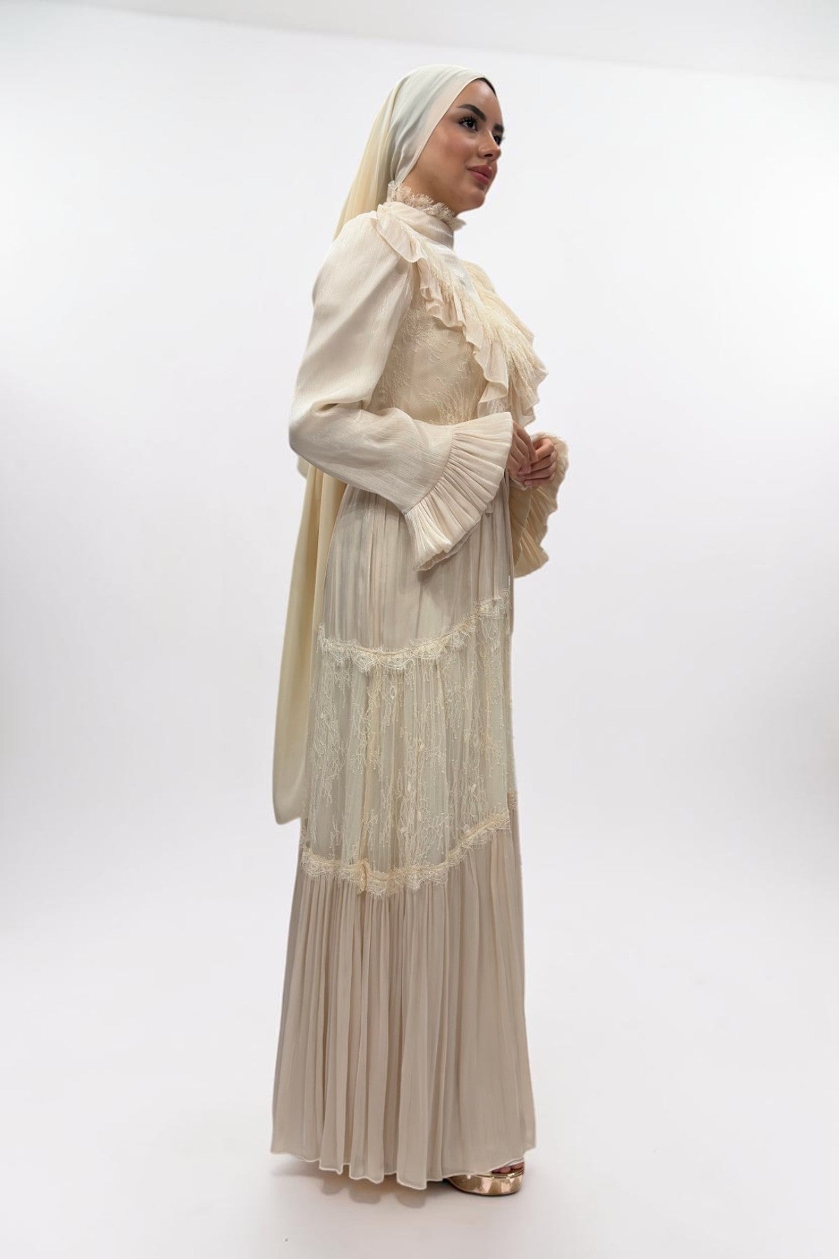 MANOLYA ABİYE KREM