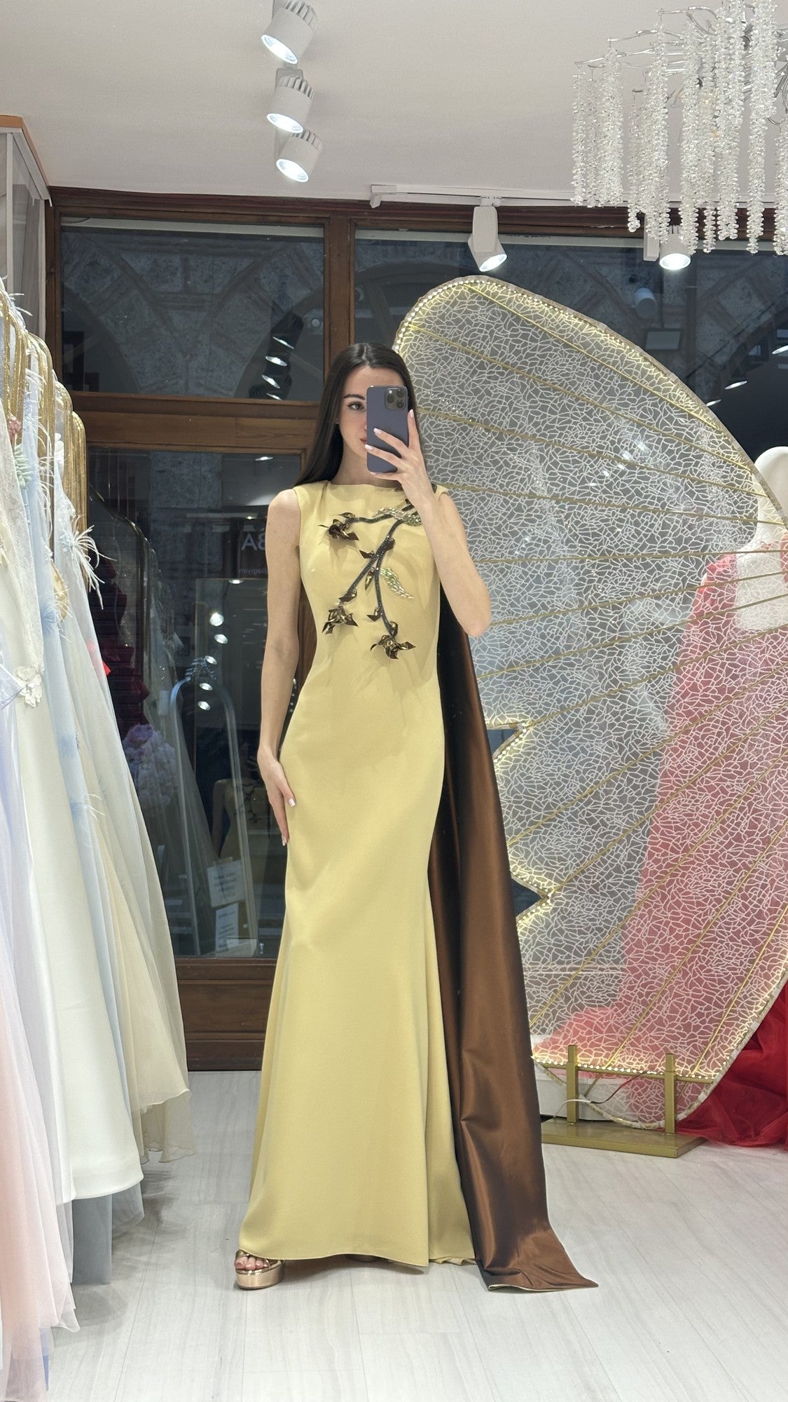ORKİDE ABİYE SARI