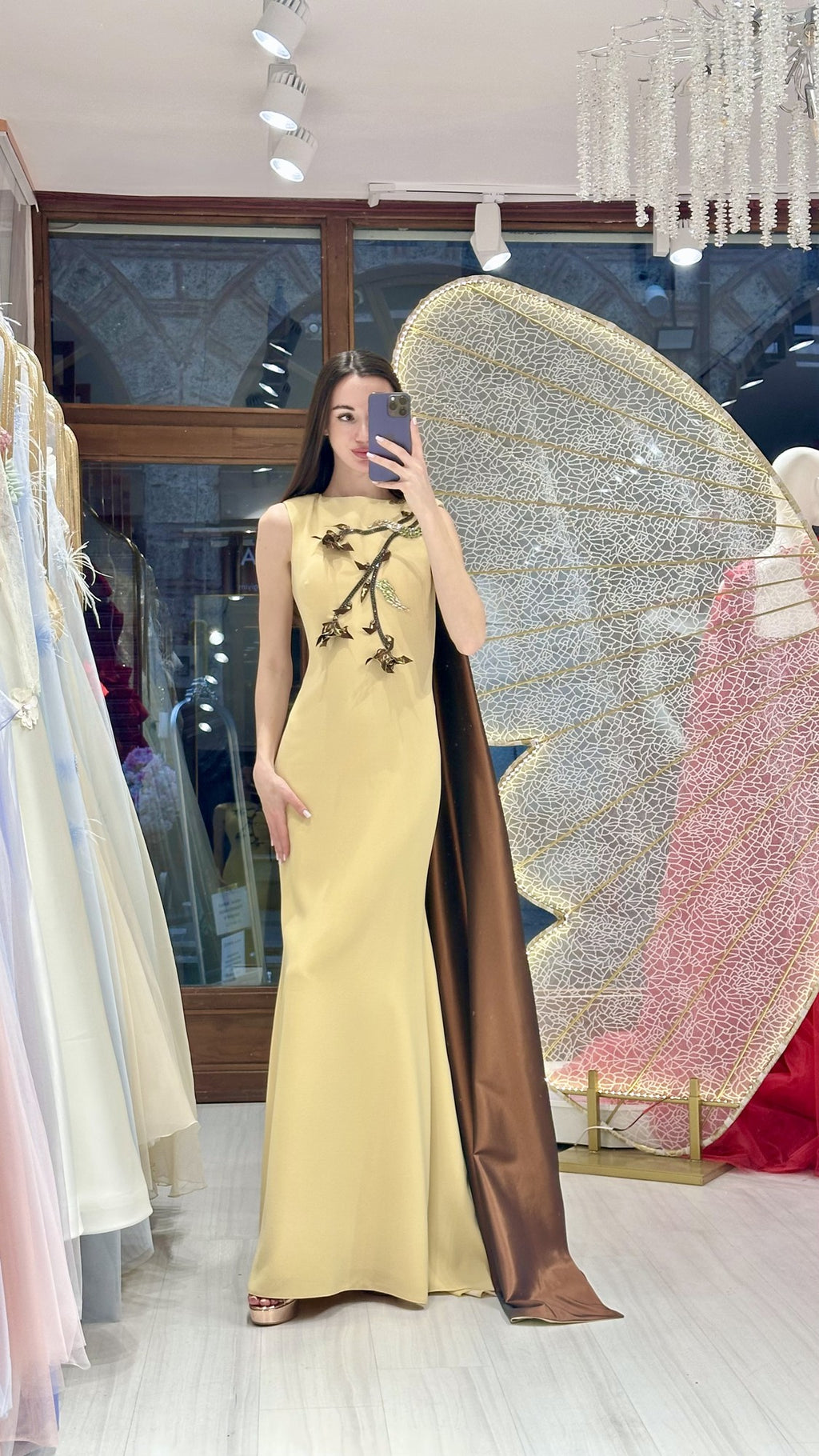 ORKİDE ABİYE SARI