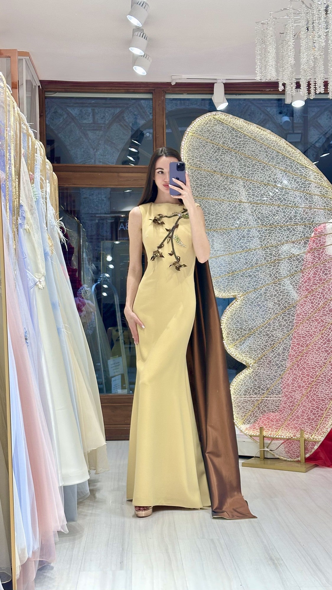 ORKİDE ABİYE SARI