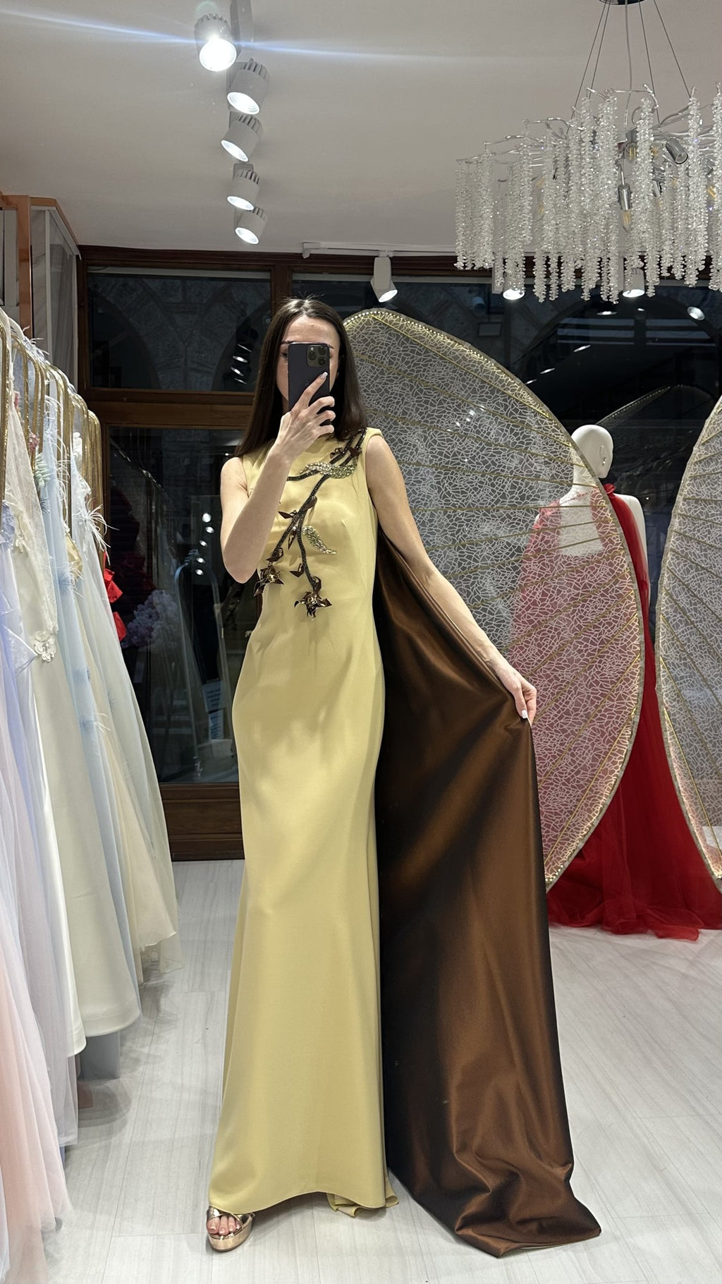 ORKİDE ABİYE SARI